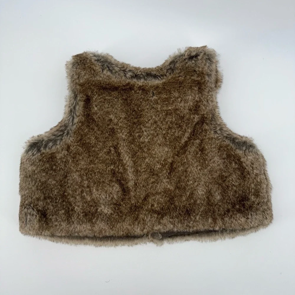 Baby Gap Girl Faux Fur Vest